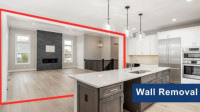 Non-Load-Bearing Wall Removal